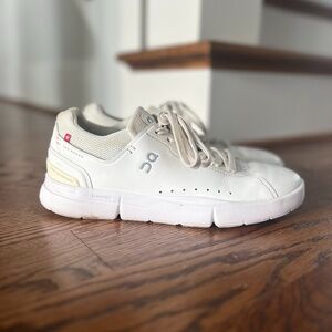 On Running White Athletic Shoes